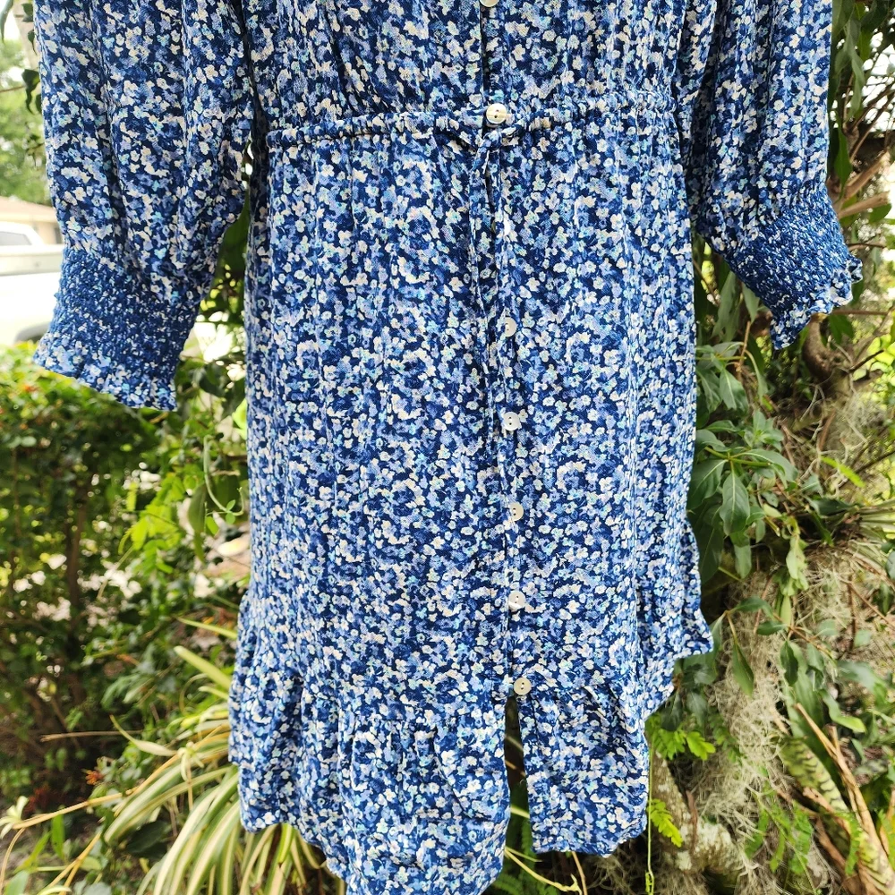 Rails Ditsy Floral Mini Dress- M - Picture 5 of 15